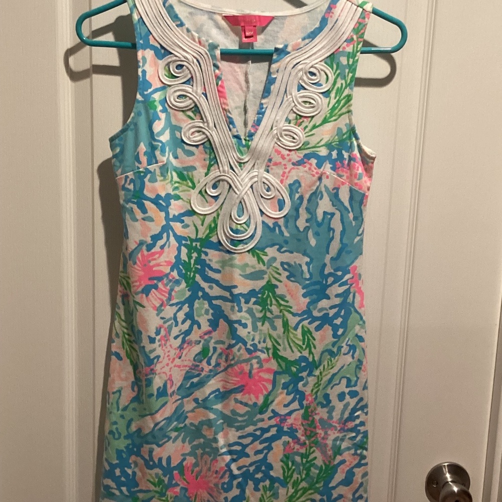 Women’s Lilly Pulitzer “Harper” Sunshine Shift Dress - Size XXS